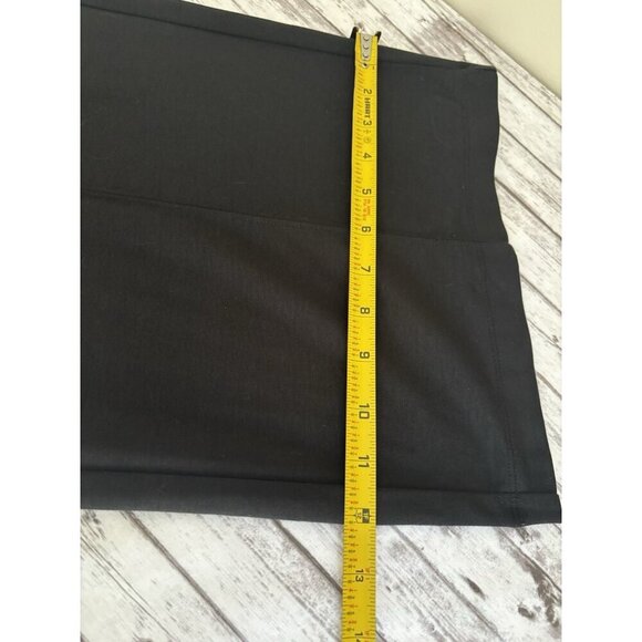 ATHLETA Black Wide Leg Pockets Pants Pull On Cropped Flowy Size XL TALL - Picture 11 of 13